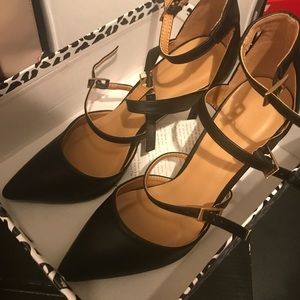 Size 9, new, unworn black heels
